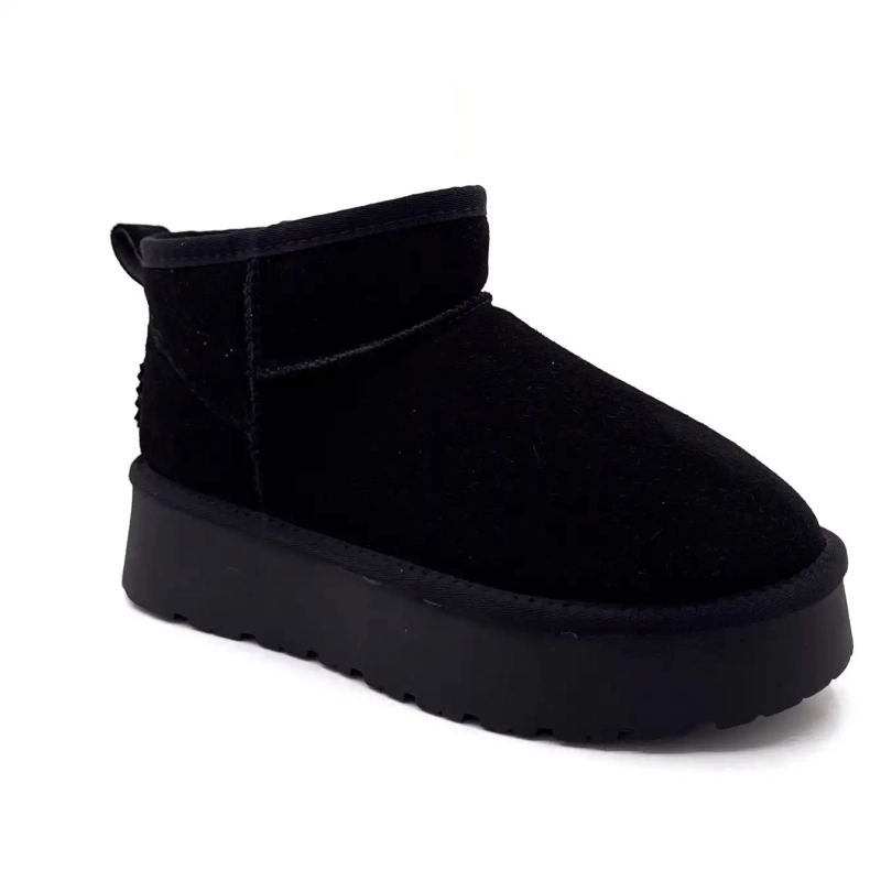 Ivoire 1924 Czarny zamsz Ivoire Chaussures