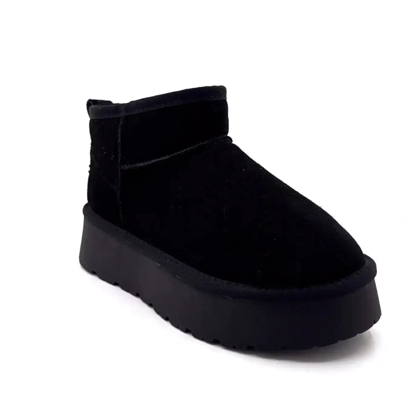 Ivoire 1924 Μαύρο Σουέτ Ivoire Chaussures