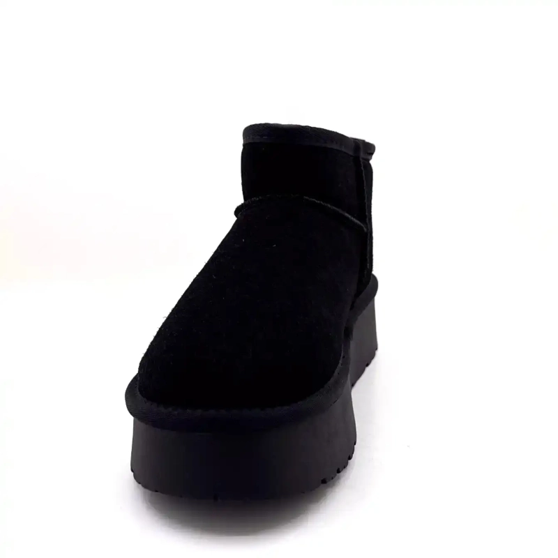 Ivoire 1924 Sort ruskind Ivoire Chaussures