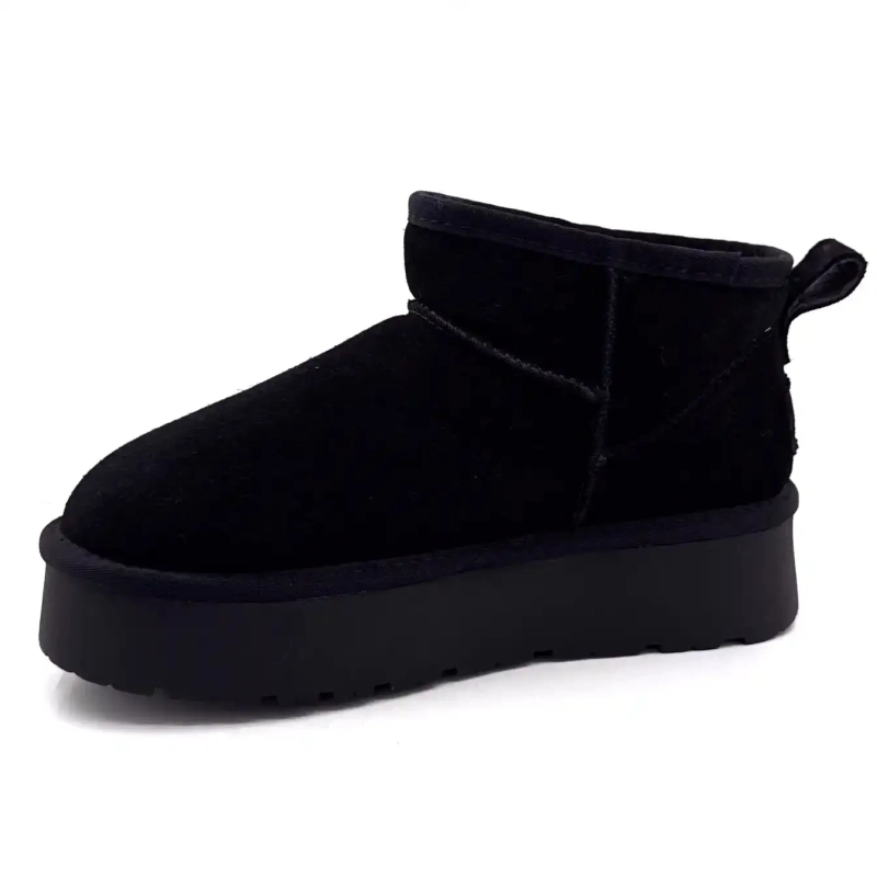 Ivoire 1924 Svart semsket skinn Ivoire Chaussures