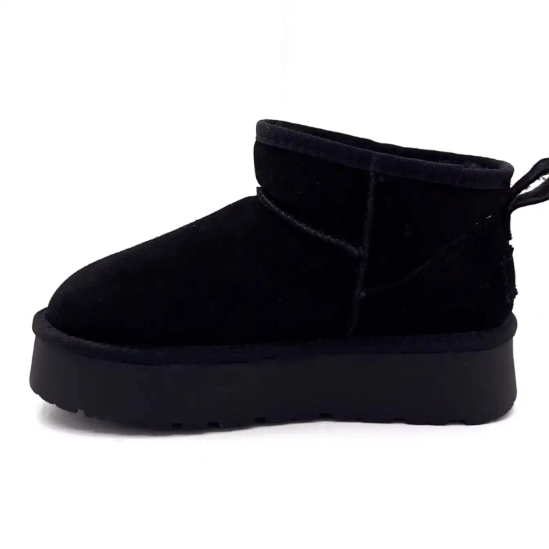 Ivoire 1924 Fekete velúr Ivoire Chaussures