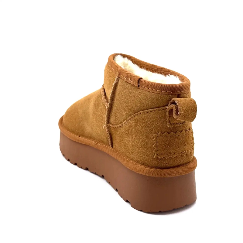 Ivoire 1924 Semsket skinn kamel Ivoire Chaussures