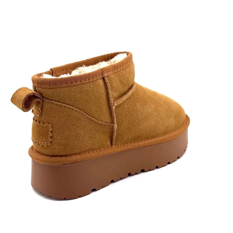 Ivoire 1924 Semsket skinn kamel Ivoire Chaussures