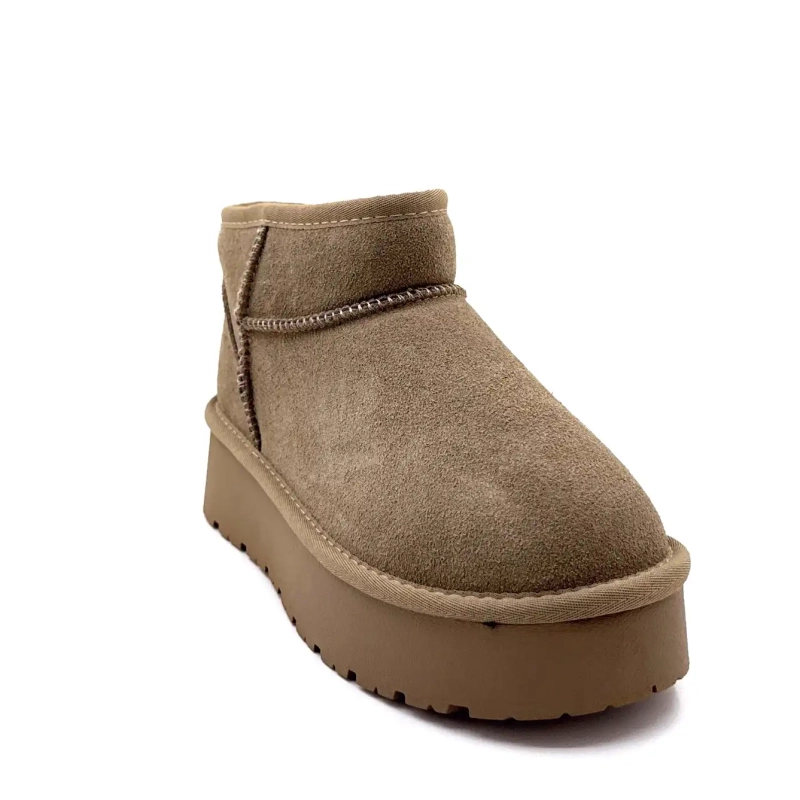 Ivoire 1924 Zamsz Taupe Ivoire Chaussures