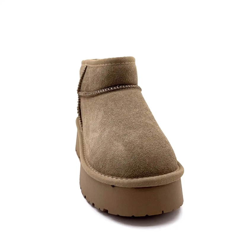 Ivoire 1924 Daim Taupe Ivoire Chaussures