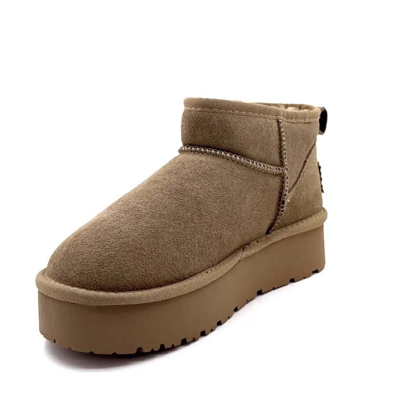 Ivoire 1924 Zamsz Taupe Ivoire Chaussures