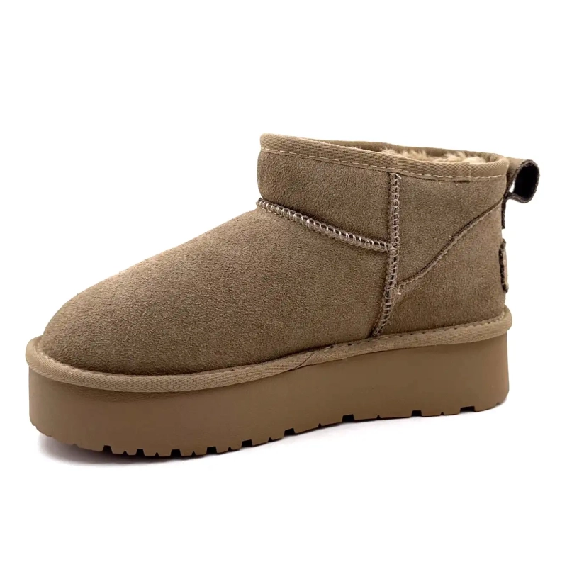 Ivoire 1924 Zamsz Taupe Ivoire Chaussures