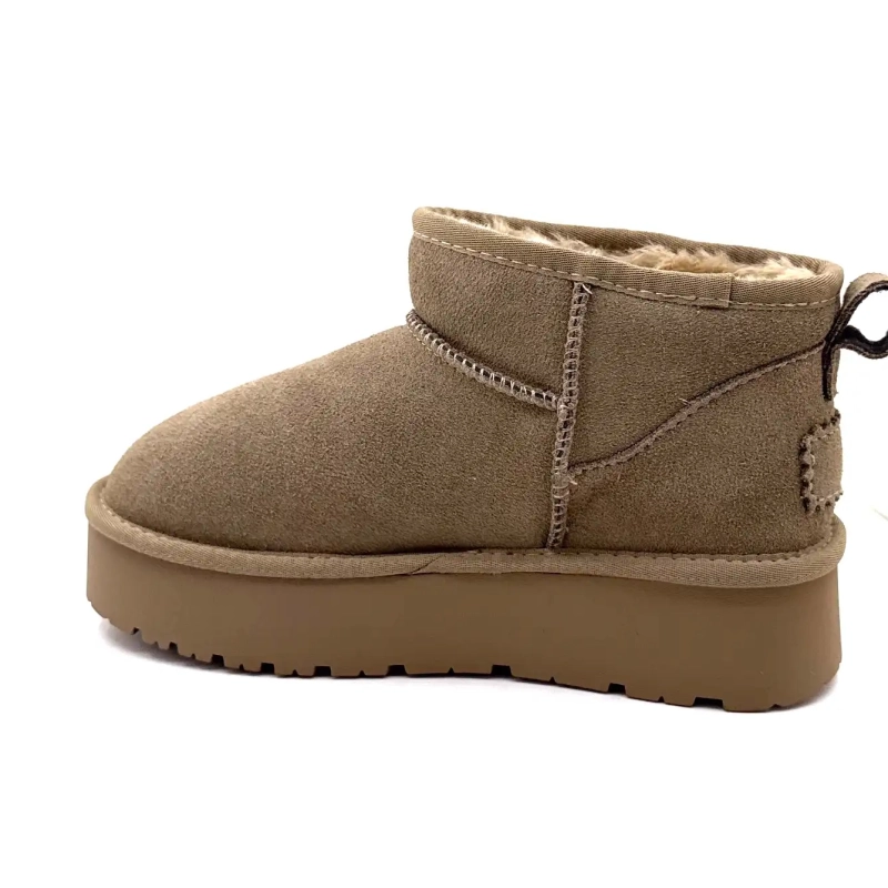 Ivoire 1924 Camurça Taupe Ivoire Chaussures