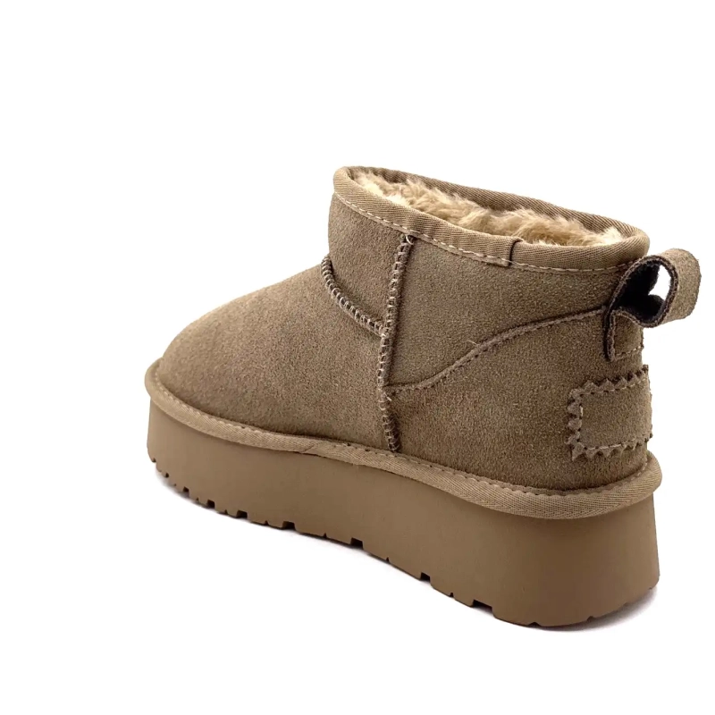 Ivoire 1924 Zamsz Taupe Ivoire Chaussures