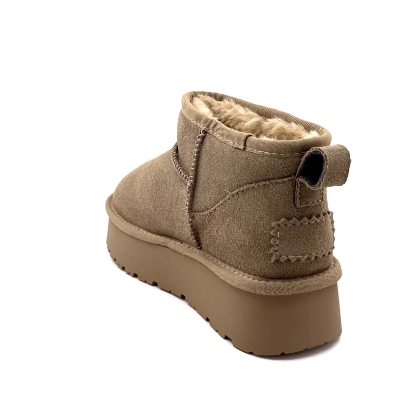 Ivoire 1924 Velúr Taupe Ivoire Chaussures