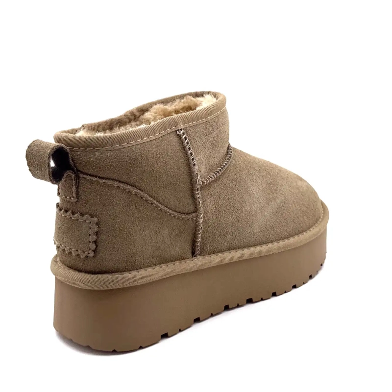 Ivoire 1924 Suede Taupe Ivoire Chaussures