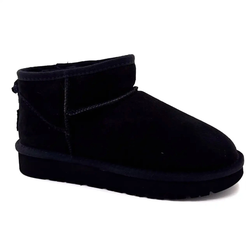 Ivoire 1966 Svart mocka Ivoire Chaussures