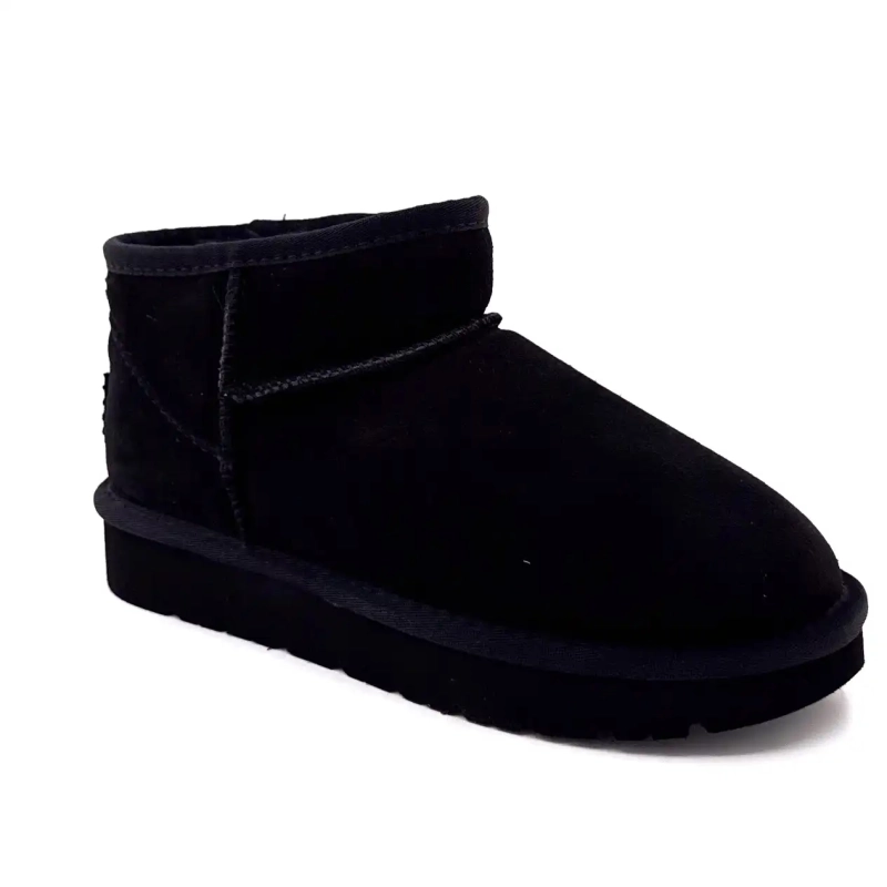 Ivoire 1966 Pelle scamosciata nera Ivoire Chaussures