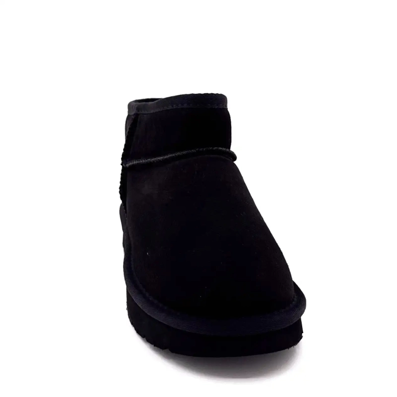 Ivoire 1966 Sort ruskind Ivoire Chaussures