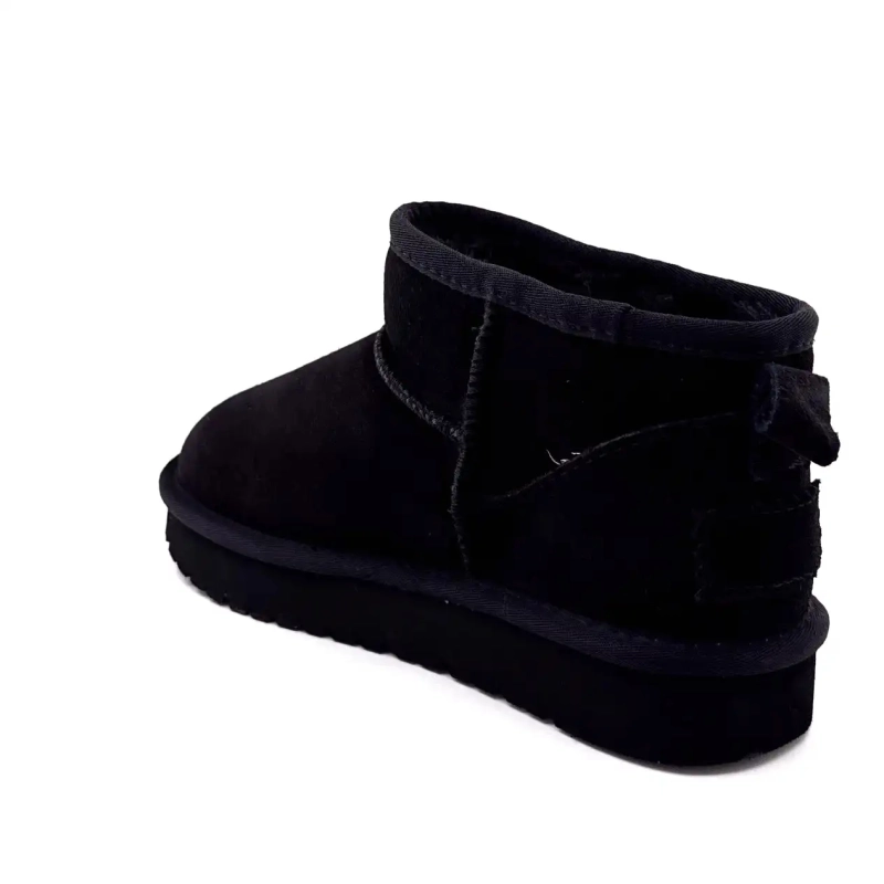 Ivoire 1966 Pelle scamosciata nera Ivoire Chaussures