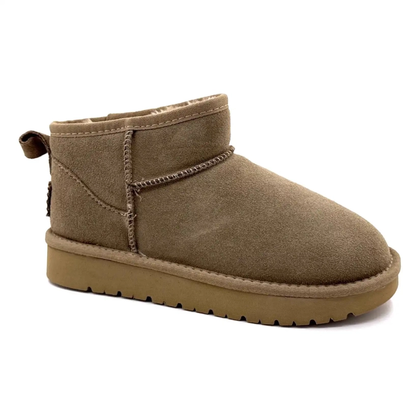 Ivoire 1966 Daim Taupe Ivoire Chaussures