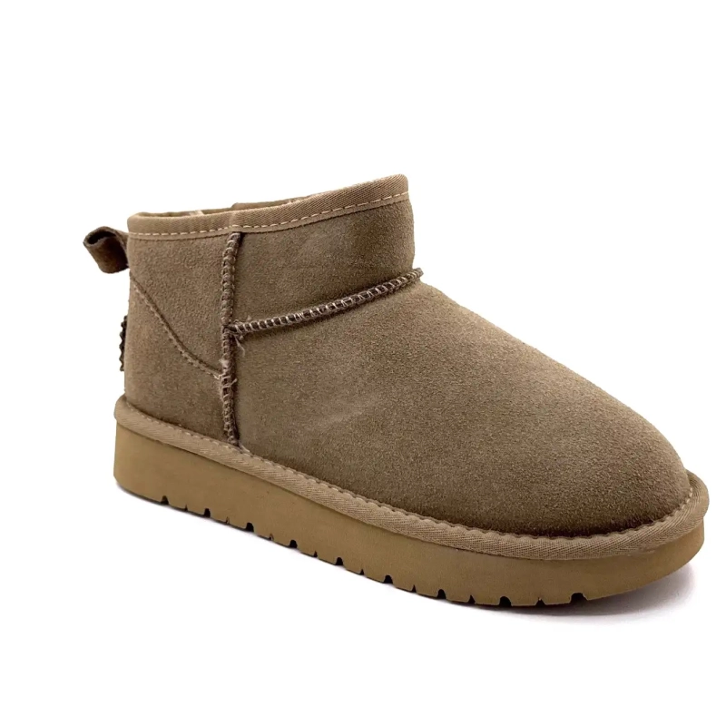 Ivoire 1966 Wildleder Taupe Ivoire Chaussures