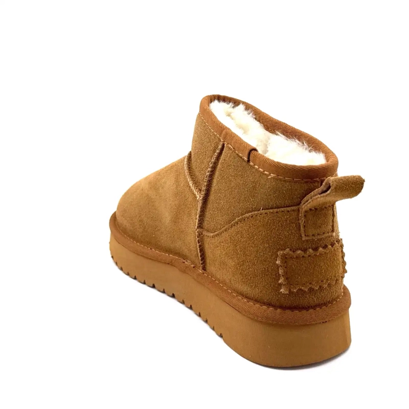 Ivoire 1966 Semsket skinn kamel Ivoire Chaussures