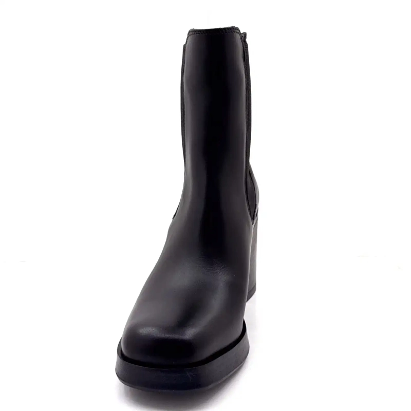 Ivoire 27740 Zwart leren dienblad Ivoire Chaussures