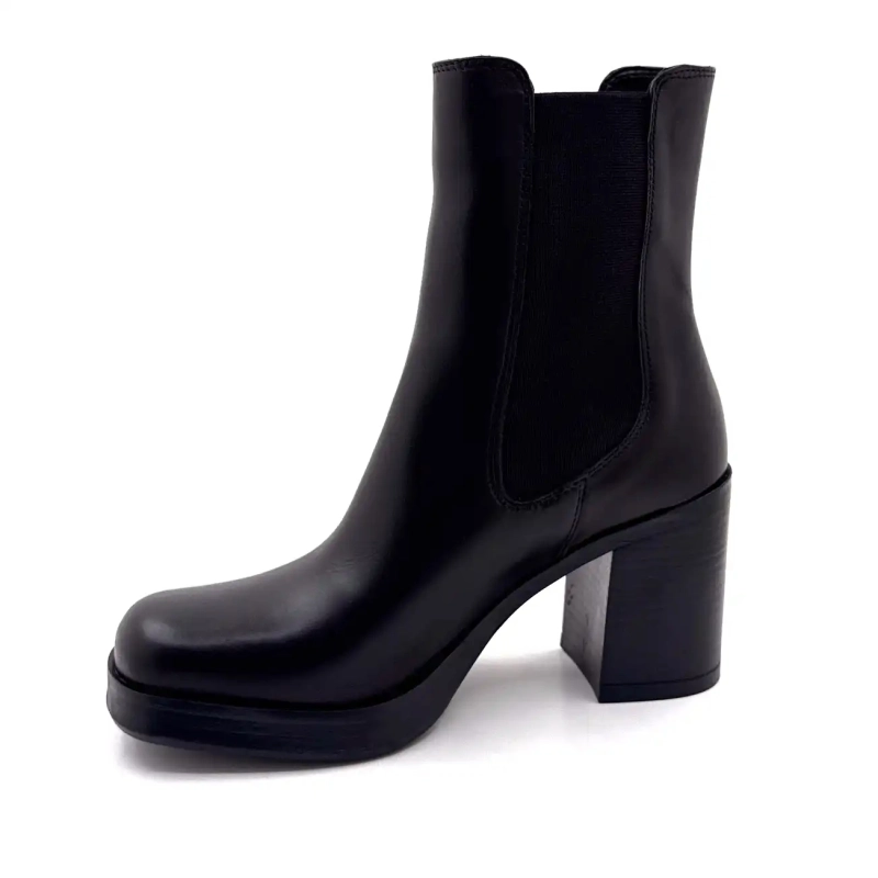 Ivoire 27740 Tablett aus schwarzem Leder Ivoire Chaussures