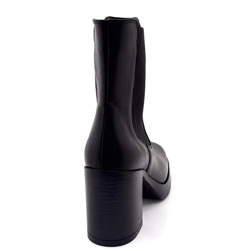 Ivoire 27740 Tablett aus schwarzem Leder Ivoire Chaussures