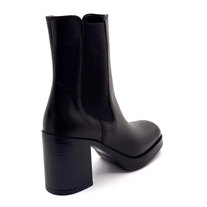 Ivoire 27740 Tablett aus schwarzem Leder Ivoire Chaussures