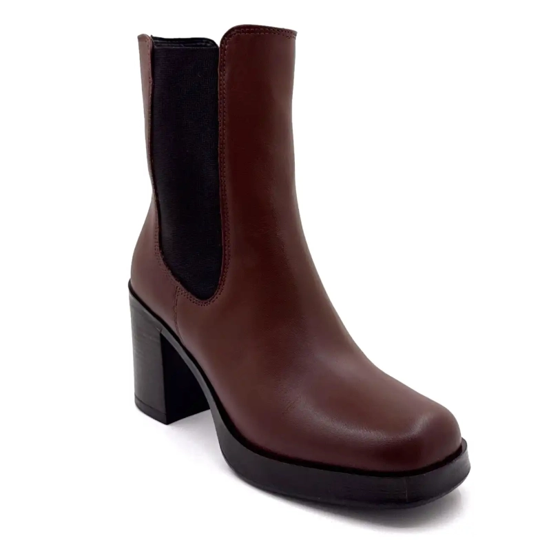 Ivoire 27740 Brun Læderbakke Ivoire Chaussures