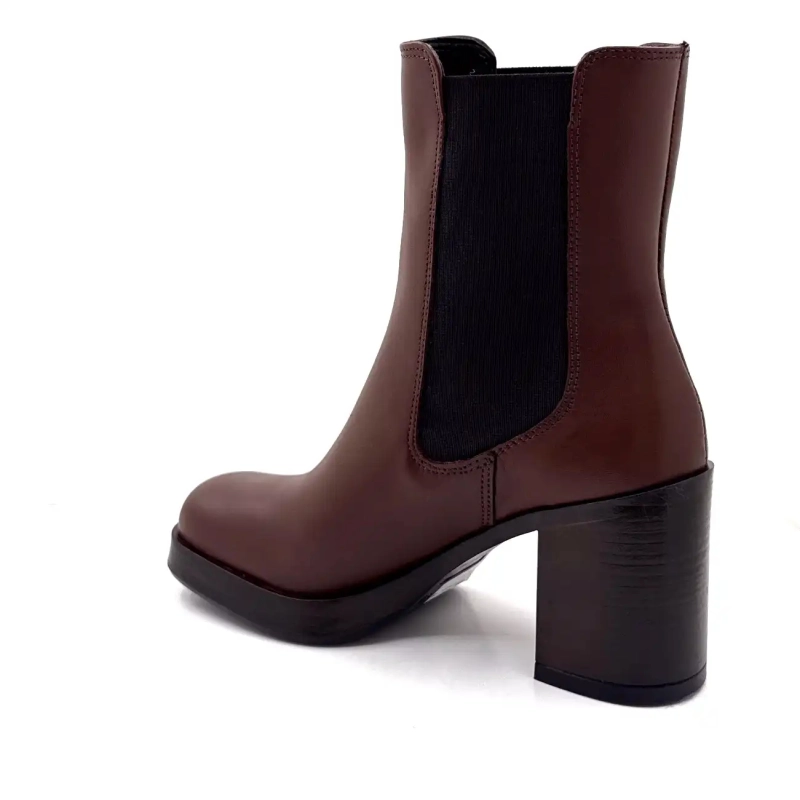 Ivoire 27740 Bruine leren lade Ivoire Chaussures