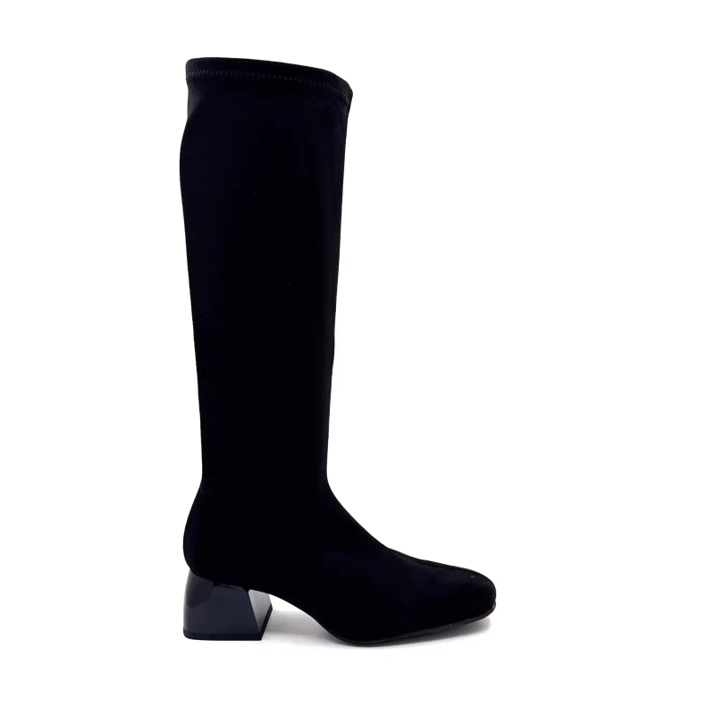 Ivoire 78663-Ae-05 Stretch Svart Ivoire Chaussures