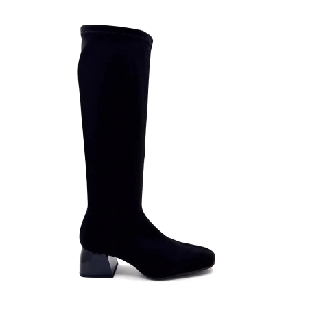 Ivoire 78663-Ae-05 Stretch Fekete Ivoire Chaussures