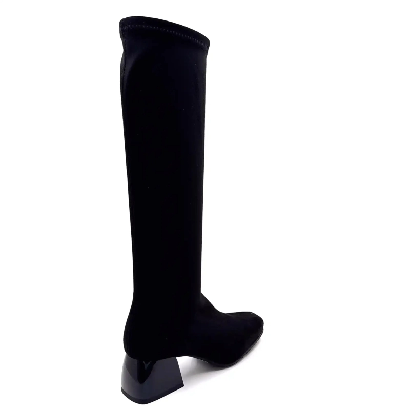 Ivoire 78663-Ae-05 Stretch Noir Ivoire Chaussures