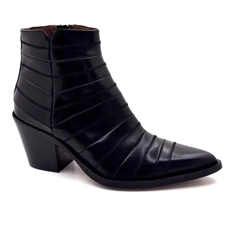 Muratti s1592c rym Cuir Noir Ivoire Chaussures