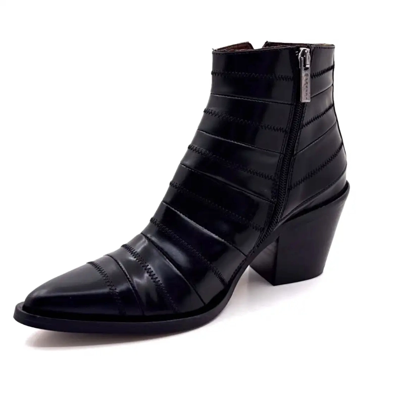 Muratti s1592c rym Pelle Nera Ivoire Chaussures