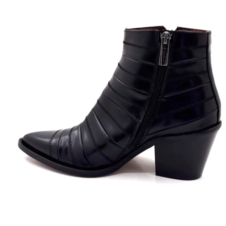 Muratti s1592c rym Cuir Noir Ivoire Chaussures