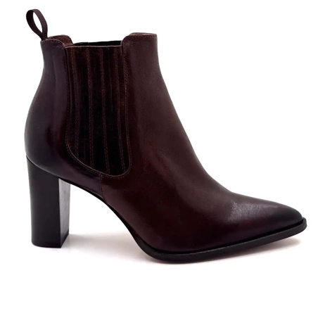 Muratti s1581n Amyna Dark Brown Leather Ivoire Chaussures