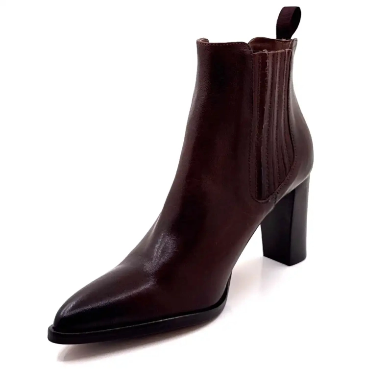 Muratti s1581n Amyna Couro Marrom Escuro Ivoire Chaussures