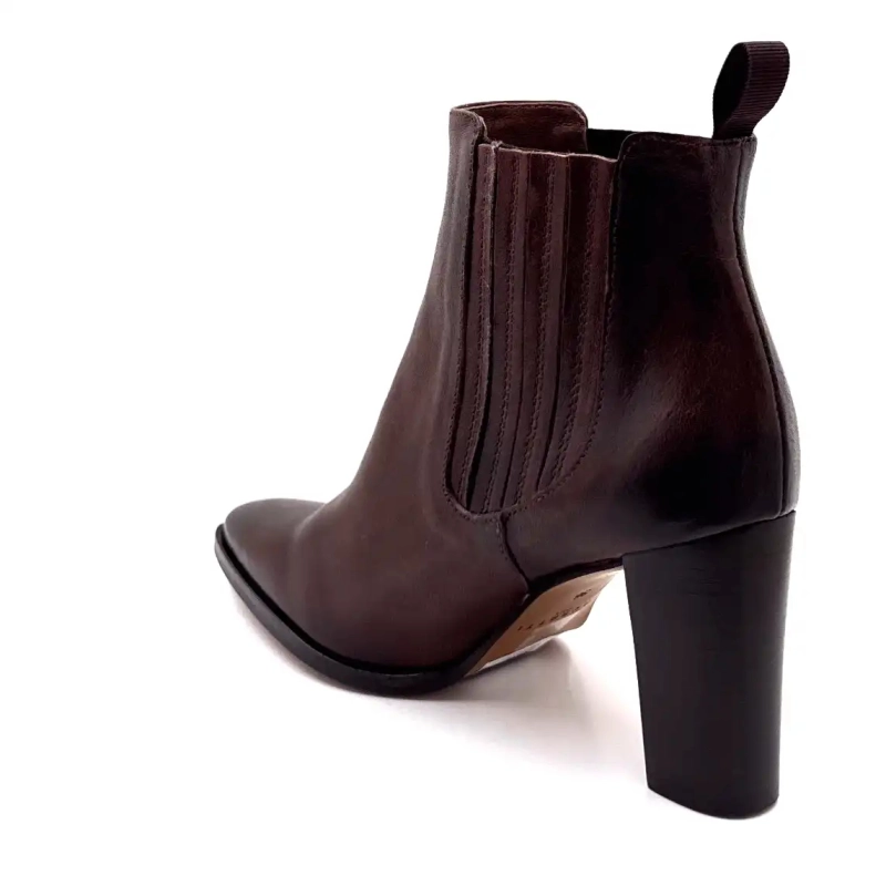 Muratti s1581n Amyna Cuero Marrón Oscuro Ivoire Chaussures