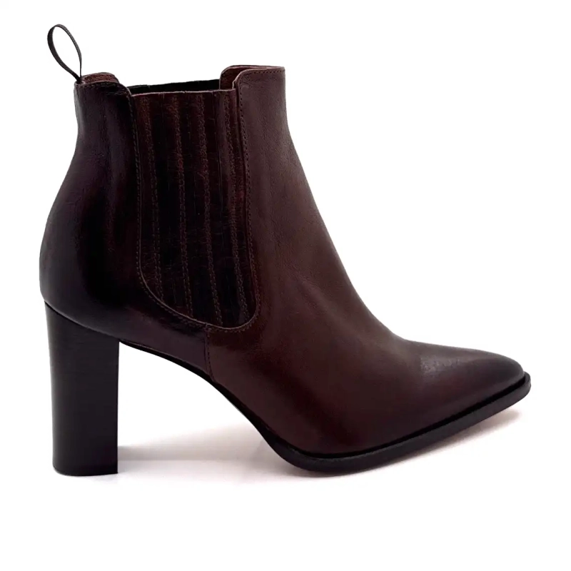 Muratti s1581n Amyna Pelle Marrone Scuro Ivoire Chaussures