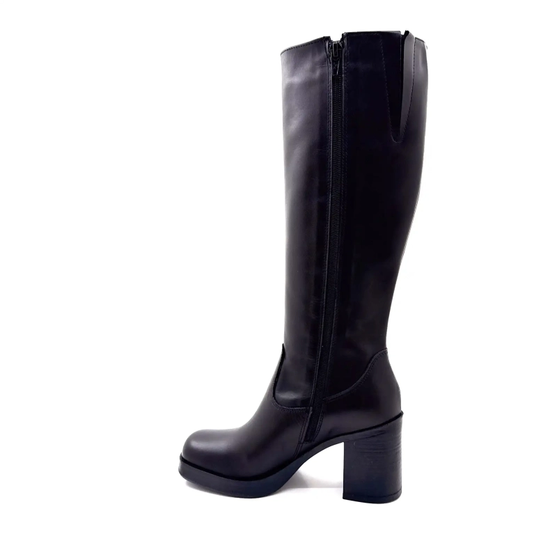 Bandeja Ro Ivoire 27748 Couro Preto Ivoire Chaussures