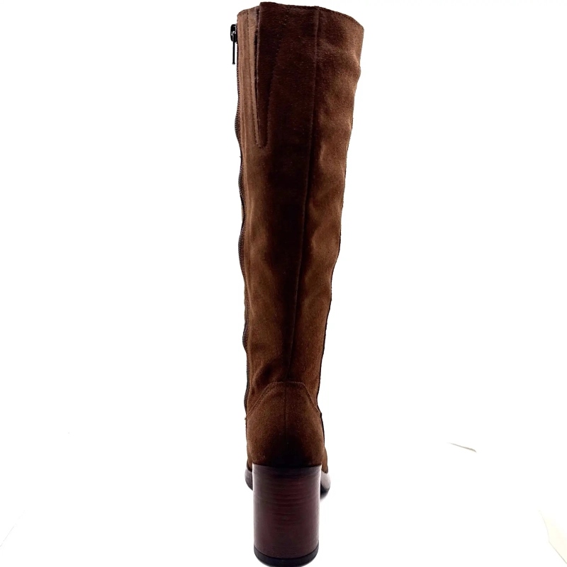 Δίσκος από καφέ σουέτ σε χρώμα Ivoire 27748 Ivoire Chaussures