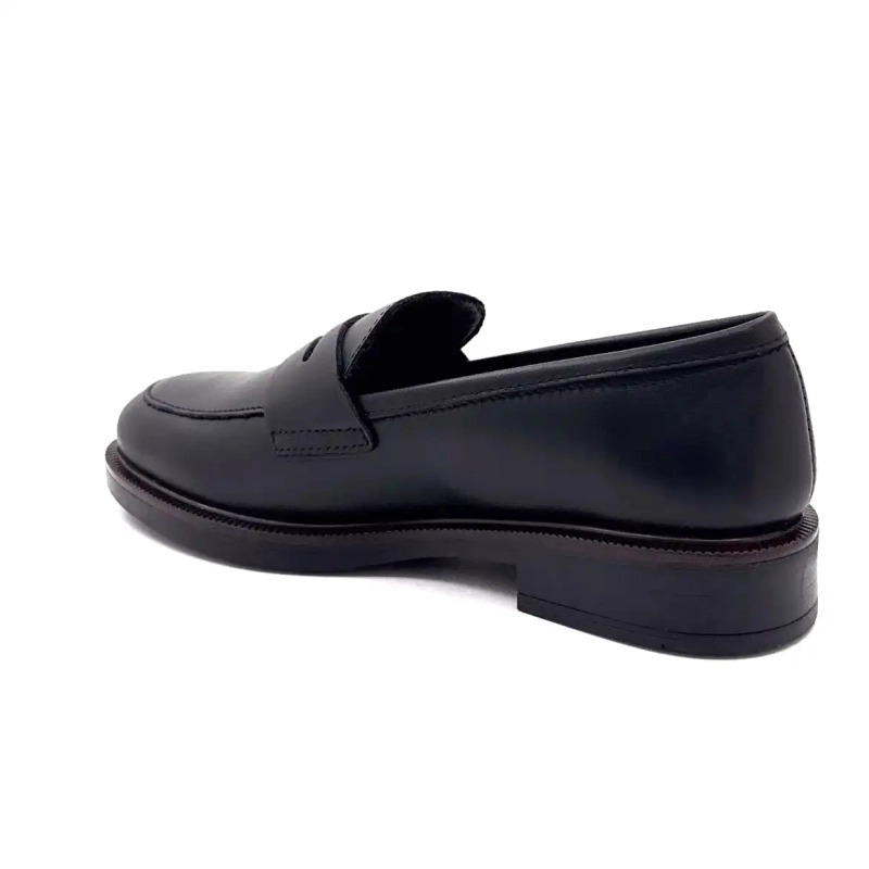 Ivoire 638 5636 Svart skinn Ivoire Chaussures