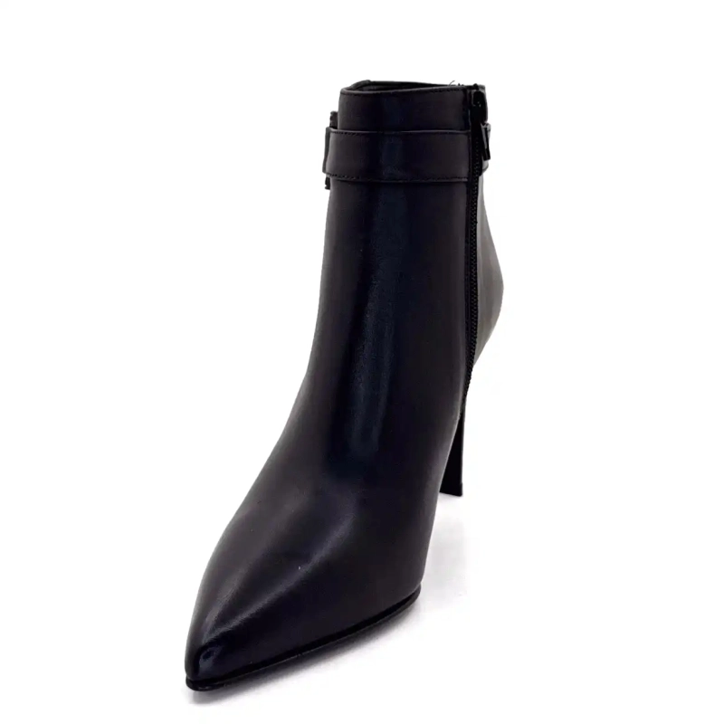 Ivoire 3034 Zwart Leer Ivoire Chaussures