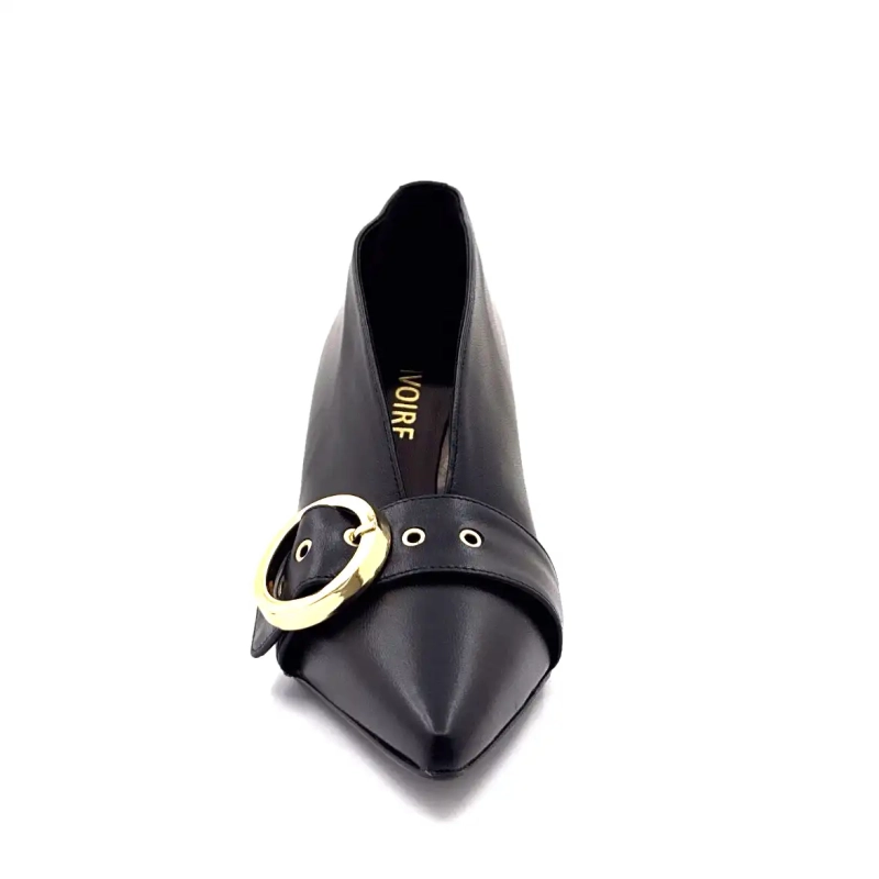 Ivoire 2908 Svart skinn Ivoire Chaussures