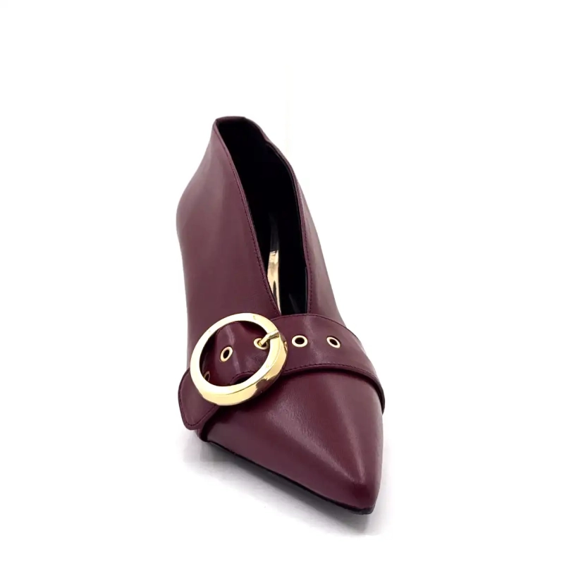 Ivoire 2908 Pelle Bordeaux Ivoire Chaussures