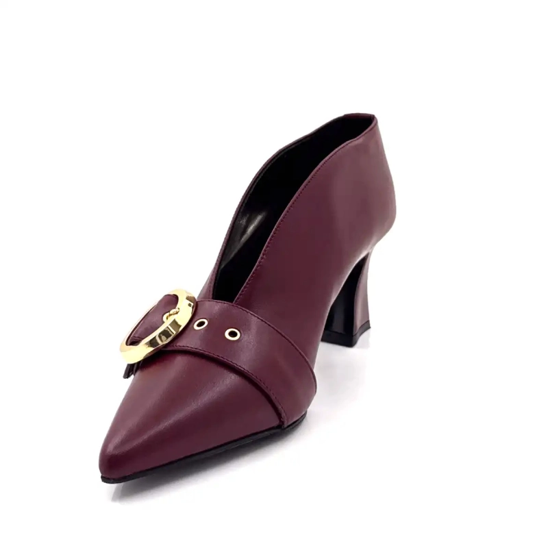 Ivoire 2908 Bordeaux læder Ivoire Chaussures