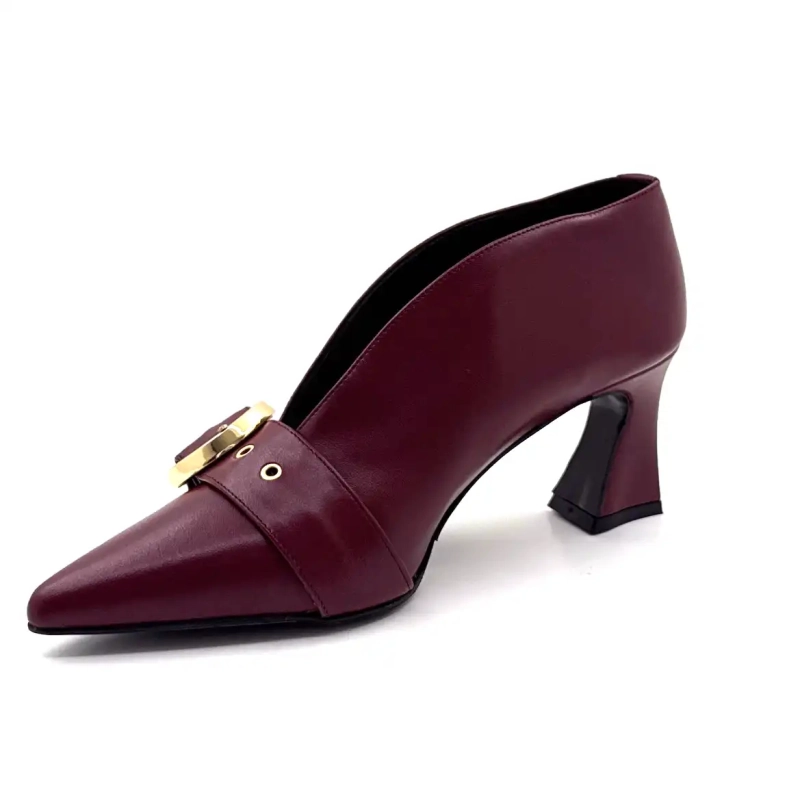 Ivoire 2908 Bordeaux læder Ivoire Chaussures