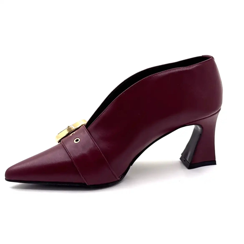 Ivoire 2908 Pelle Bordeaux Ivoire Chaussures