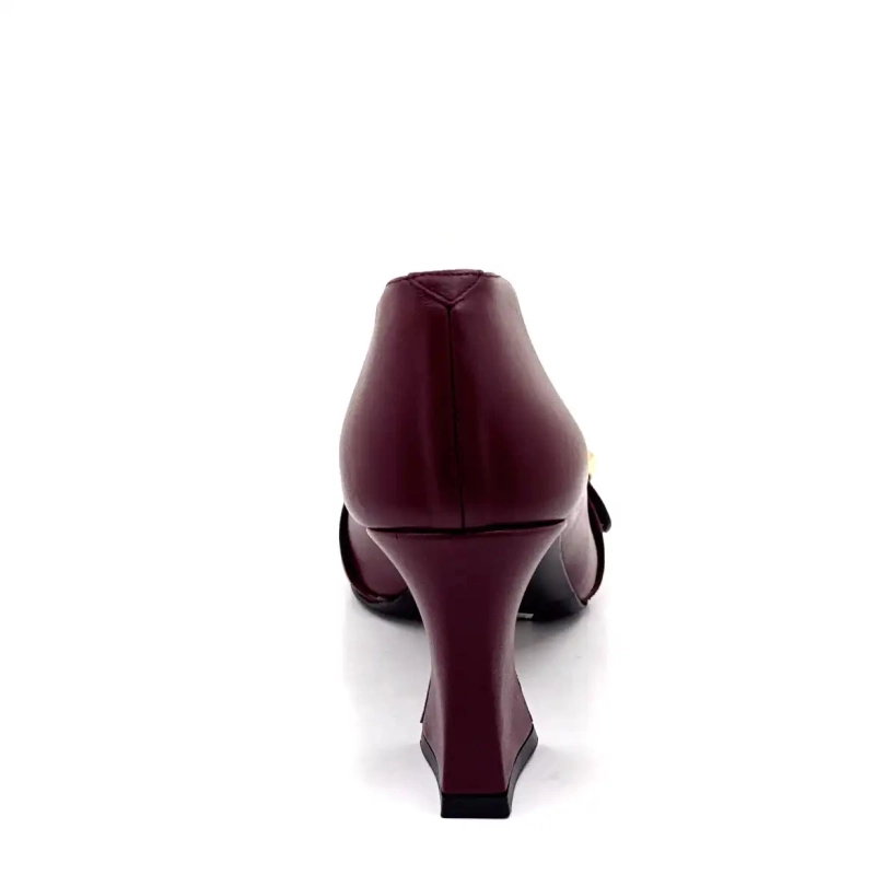 Ivoire 2908 Couro Bordeaux Ivoire Chaussures