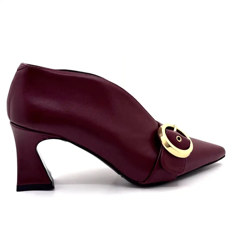 Ivoire 2908 Couro Bordeaux Ivoire Chaussures