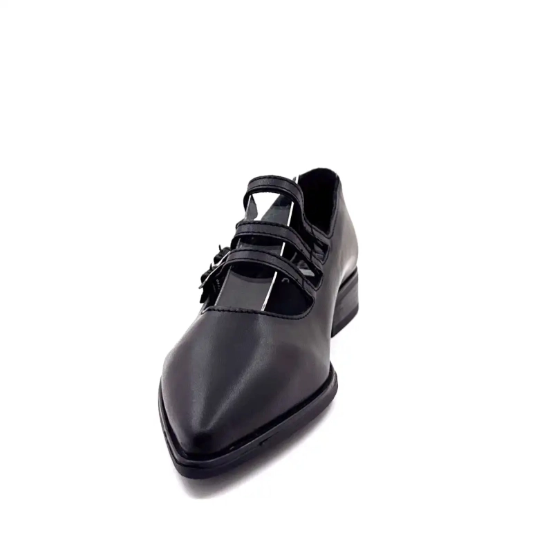 Ivoire 639 6690 Pelle nera Ivoire Chaussures